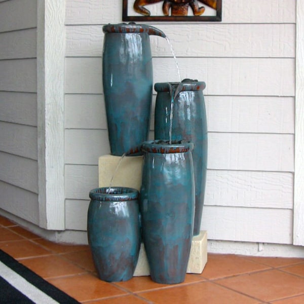 Lyle Indoor/ Outdoor Floor Fountain - Free Shipping Today ... Lyle Indoor/ Outdoor Floor Fountain - Free Shipping Today ...