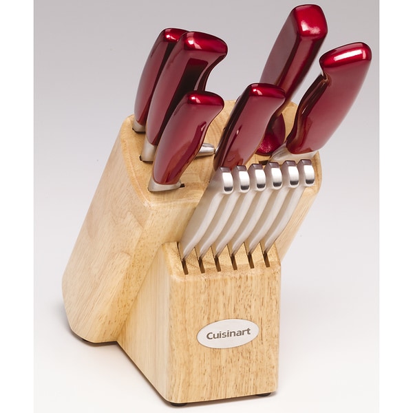 Cuisinart Stainless Steel 14 piece Knife Block Set  