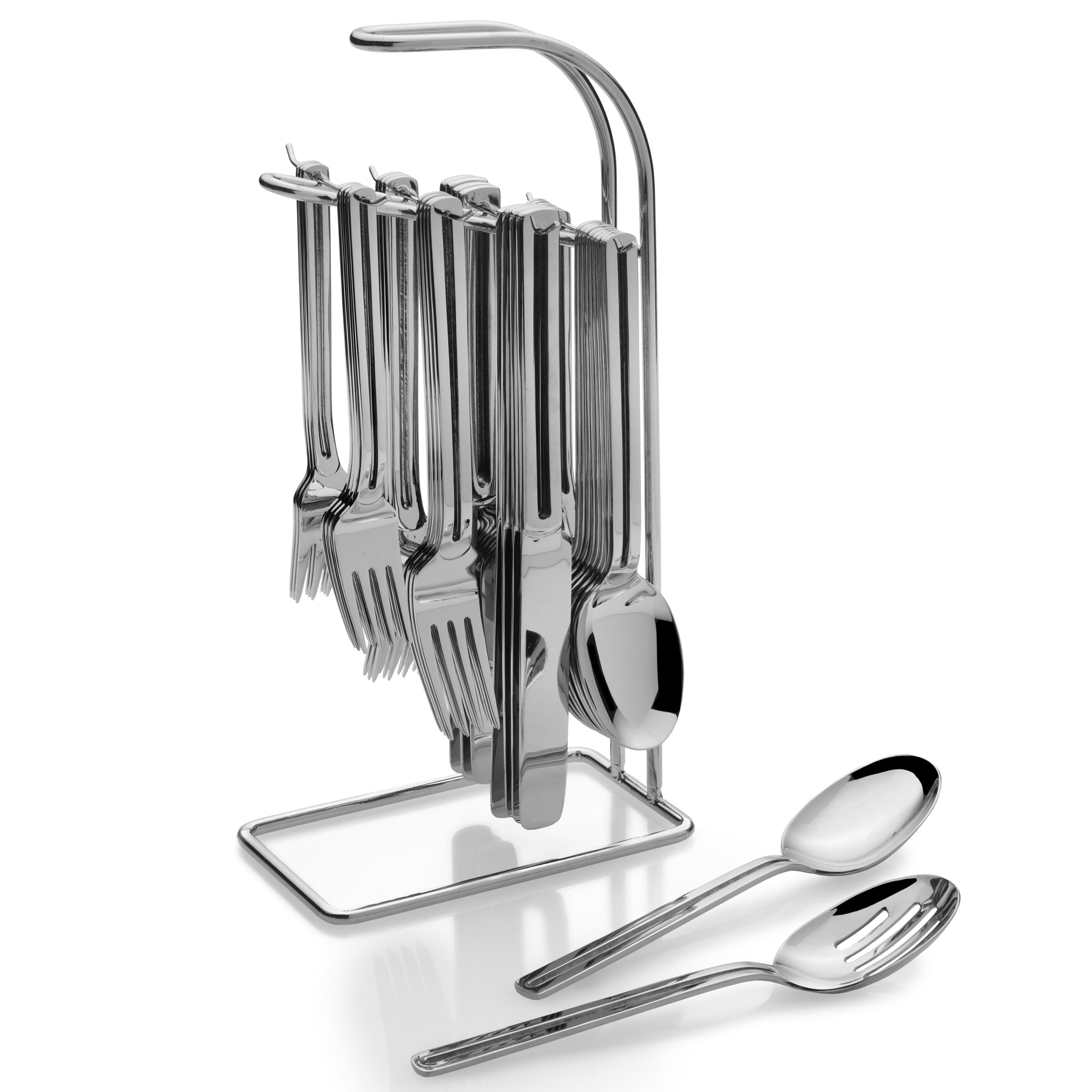 Stainless Steel Cutlery Rack