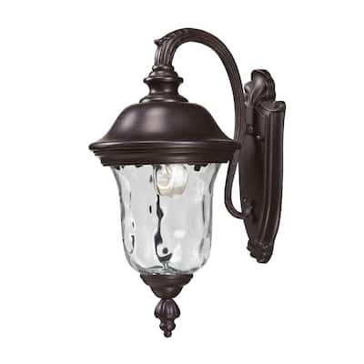 Armstrong 2-light Bronze Outdoor Wall Mount Light