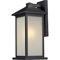 Holbrook 1 Light Black Outdoor Wall On Free Vienna Black Outdoor Wall Mount Light Fixture