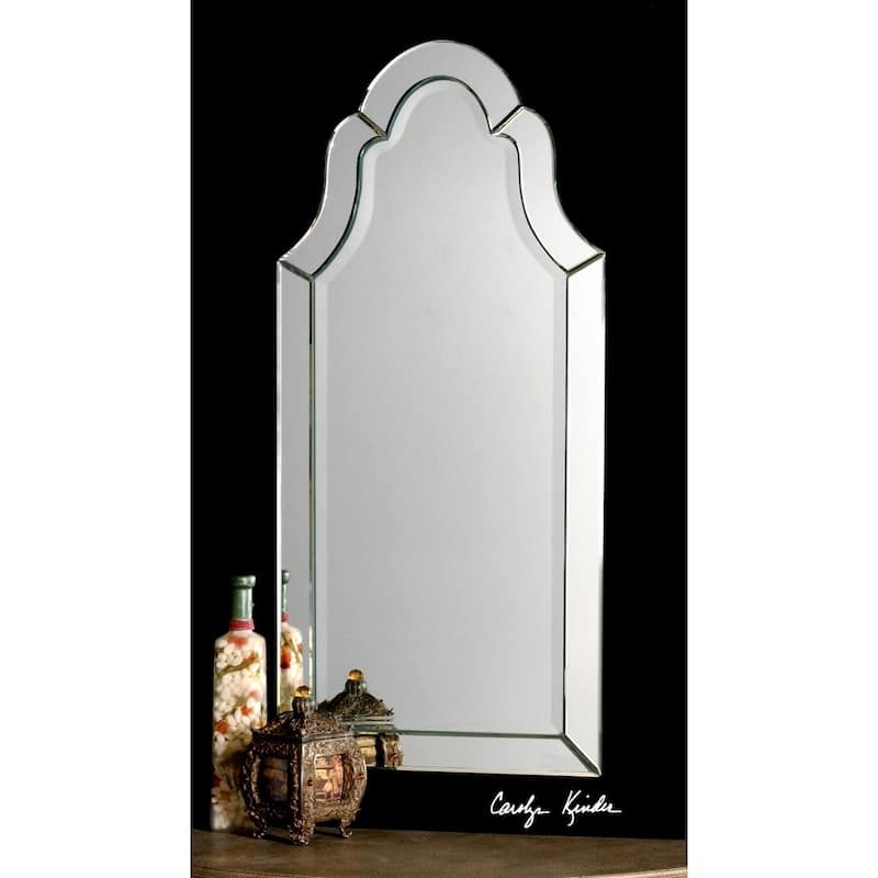 Uttermost Hovan Frameless Arched Mirror
