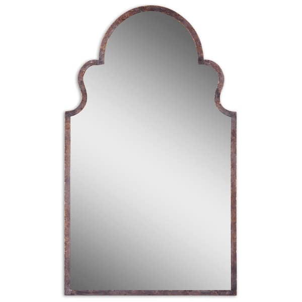 slide 1 of 1, Uttermost Brayden Arch Metal Mirror