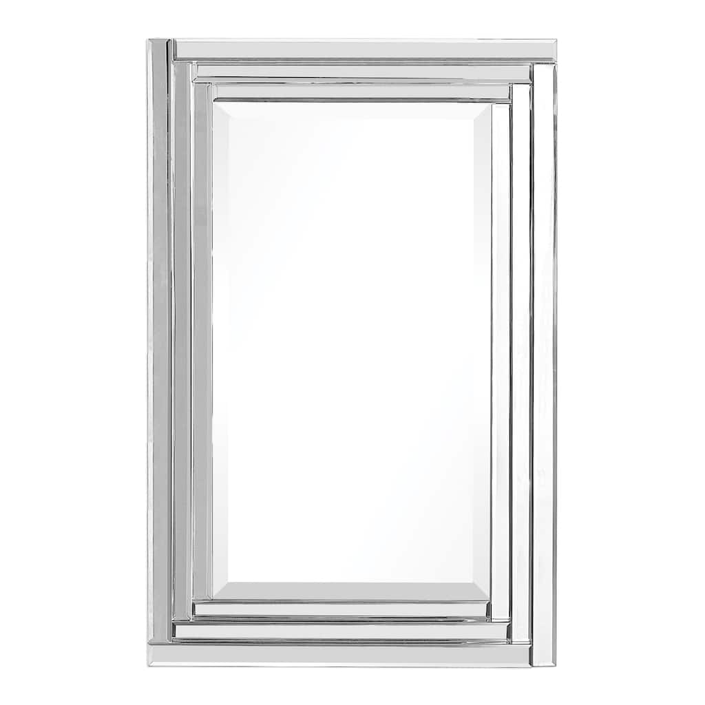 Uttermost 'Alanna' Frameless Vanity Mirror - Silver - 22x34x2