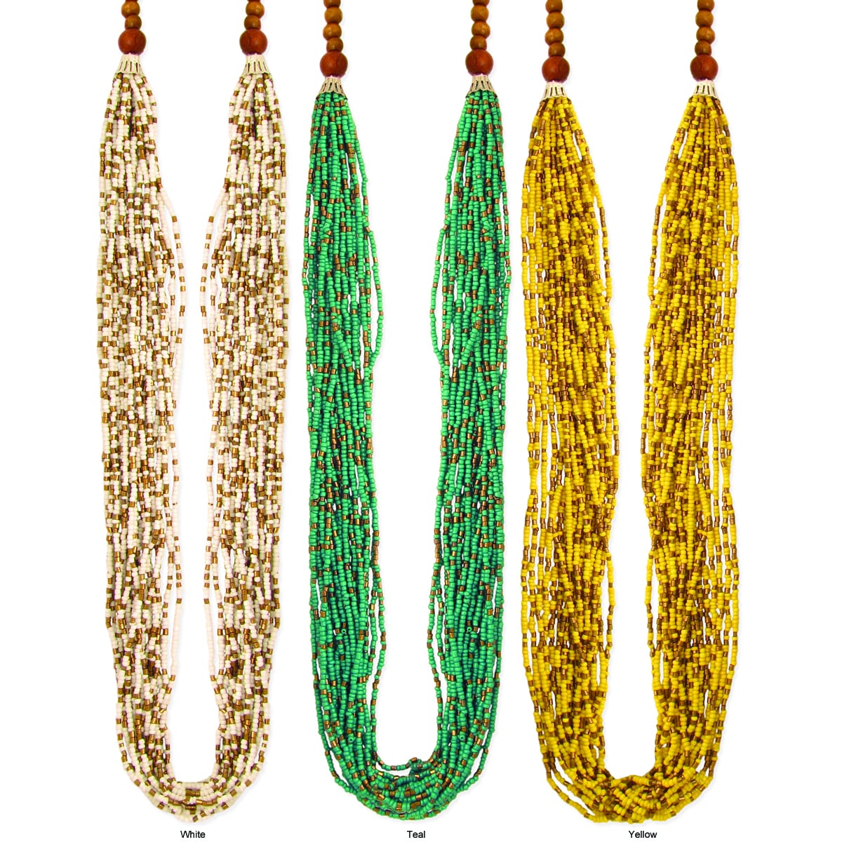 Shop Multi-strand Seed Bead Long Necklace - Free Shipping On Orders