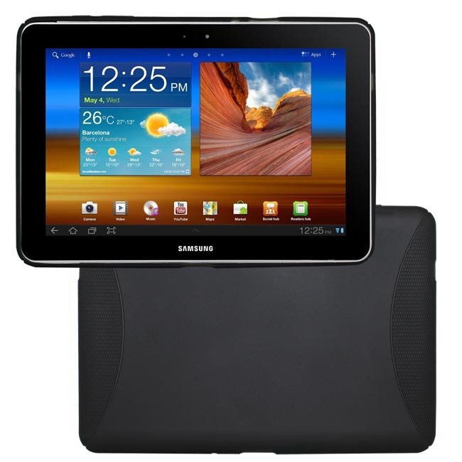 SKQUE Samsung Galaxy Tab Black TPU Case Tablet PC Accessories