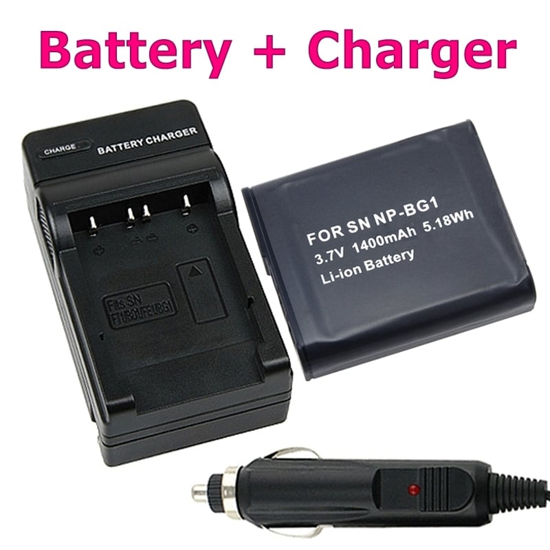 BasAcc Sony CyberShot DSC n1 / DSC t100 Li ion Battery and Charger Set