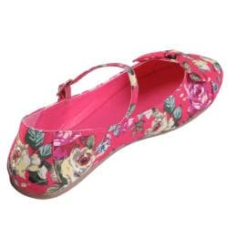 Journee Collection Womens Zoom Bow Accent Mary Jane Ballet Flat