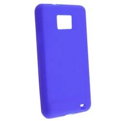 BasAcc Blue Silicone Skin Case for Samsung Galaxy S II AT&T i777 BasAcc Cases & Holders