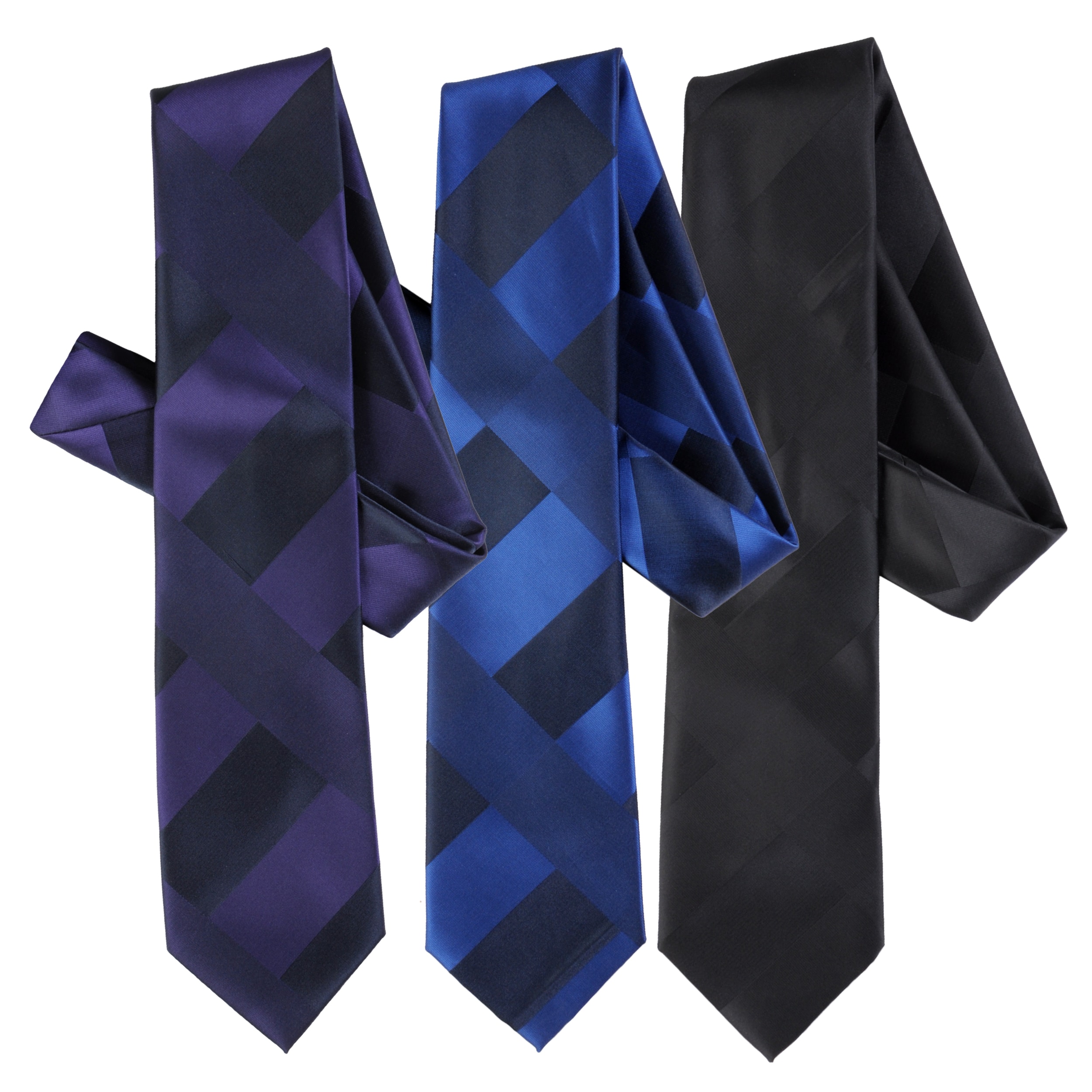 Boston Traveler Mens Mod Print Microfiber Tie and Hanky Set