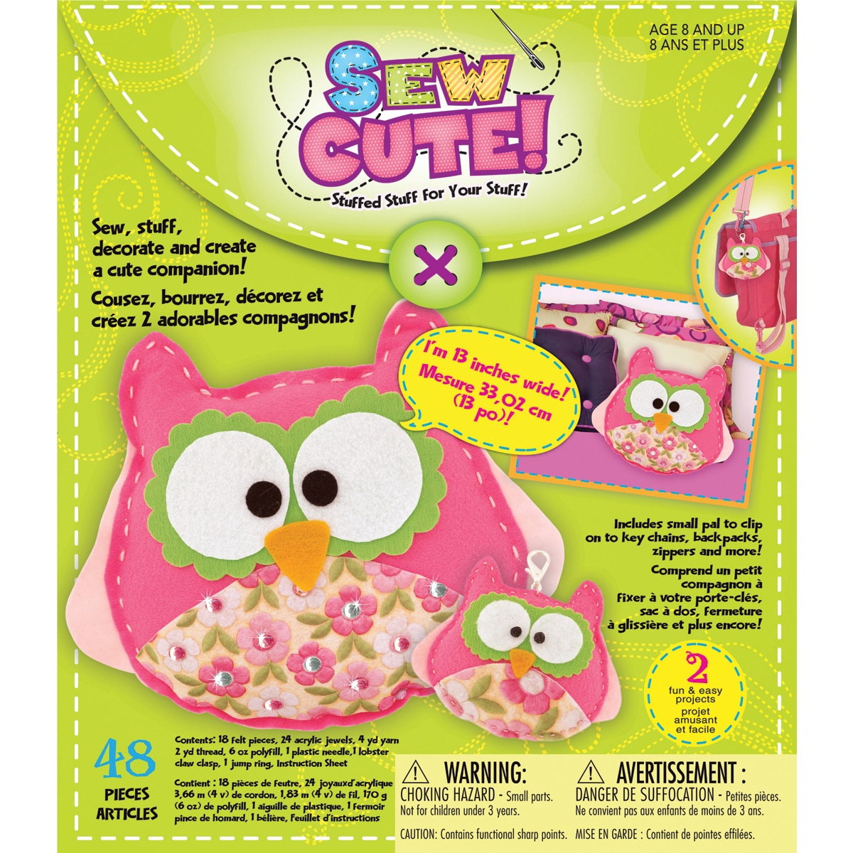 Sew Cute Owls Craft Box Kit