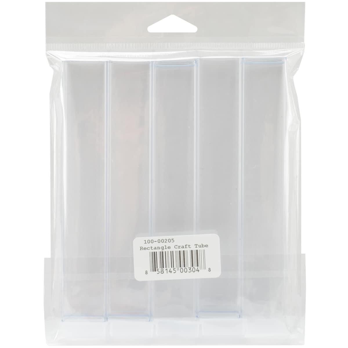 Clear Rectangle Trendy Craft Tube (Pack of 5) Other Crafts