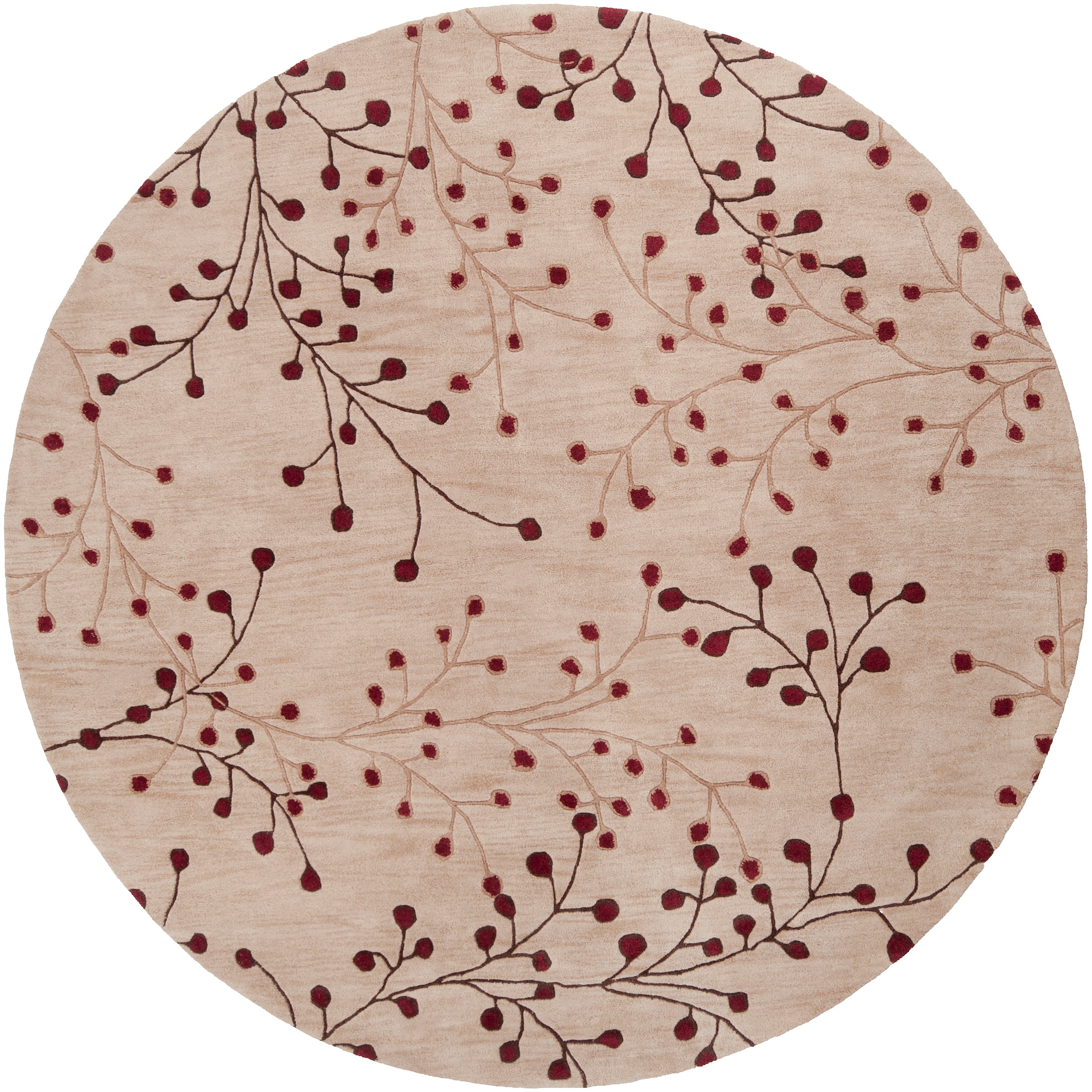 Floral Oval, Square, & Round Area Rugs from Buy Shaped