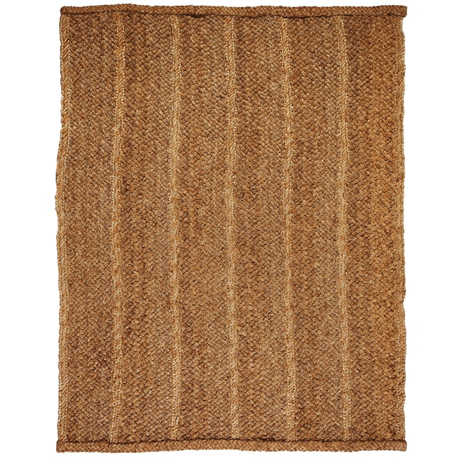 Hand woven Dharma Jute Flatbraid Jute Rug (8 X 10)