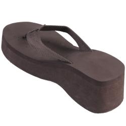 Journee Collection Womens GABRIELLE 3 Round Toe Platform Flip Flops