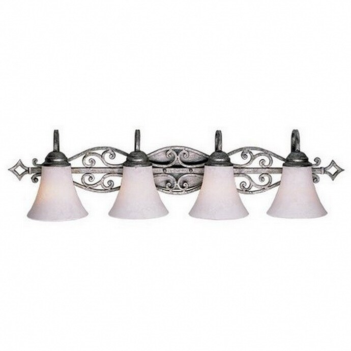 Trans Globe Lighting Antique Silver 4 light Wall Sconce 