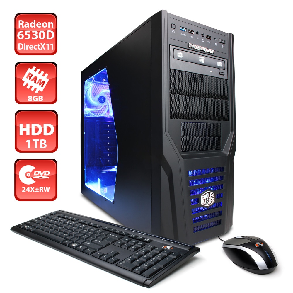 CyberpowerPC Gamer Ultra GUA320 w/ AMD A6 3670K 2.70 GHz Gaming