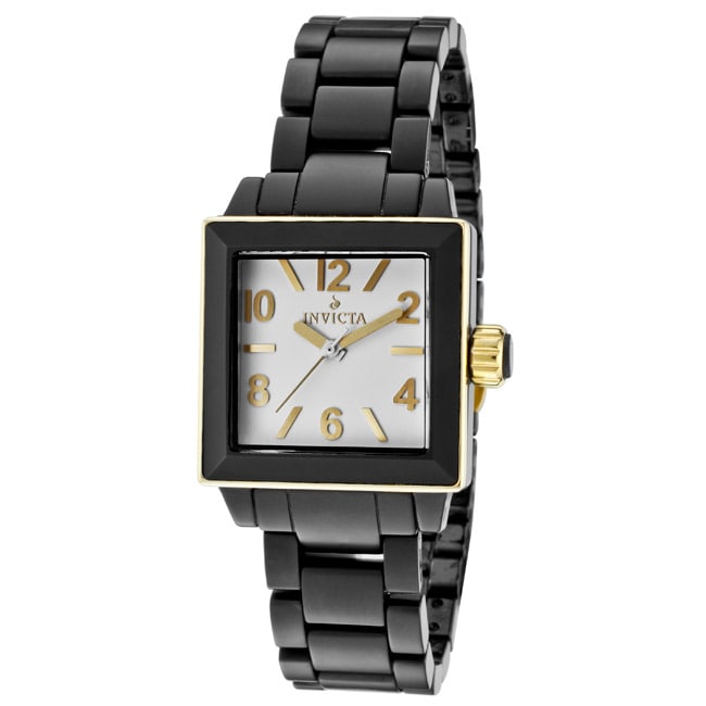 Invicta Women's 'Ceramics' Black Ceramic Watch Invicta Women's Invicta Watches