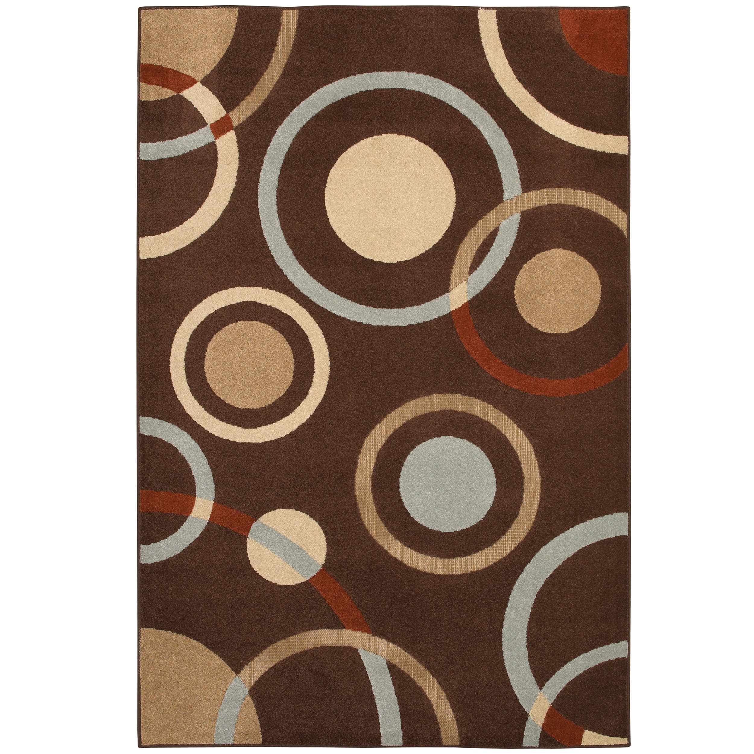 Hinton Burke Brown Rug (53 x 76)