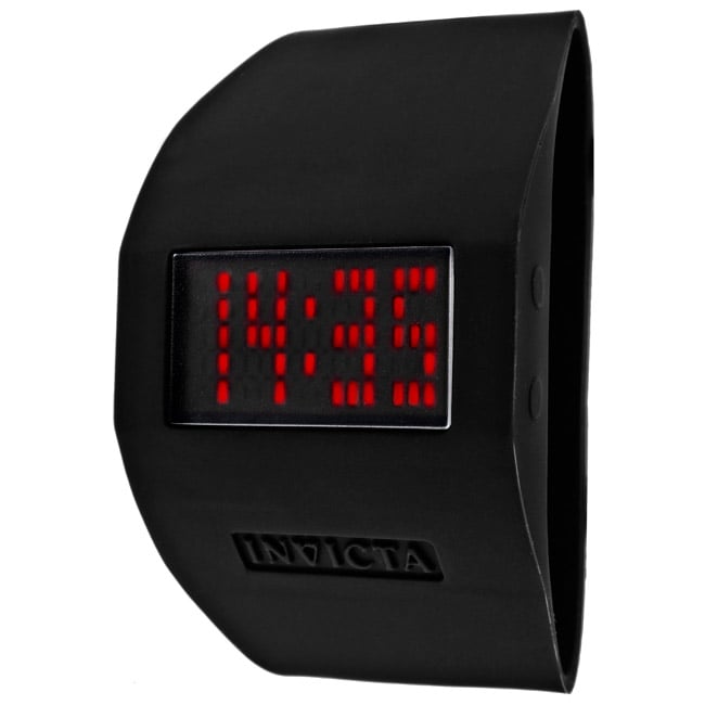 Invicta Specialty Black Silicone Cuff Watch MSRP $99 