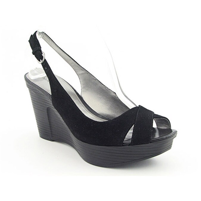 marc fisher black wedges