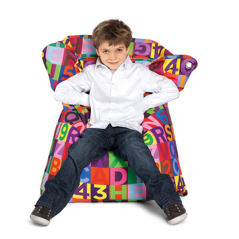 Sitting Bull Mini ABC Fashion Bean Bag Chair