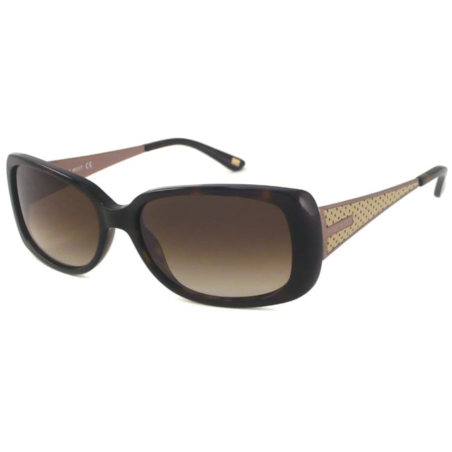 Nine West Womens Lovely Rectangular Sunglasses