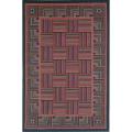 Safavieh Hand-hooked Squares Wool Rug (7'6 x 9'9) - 7'9 x 9'9