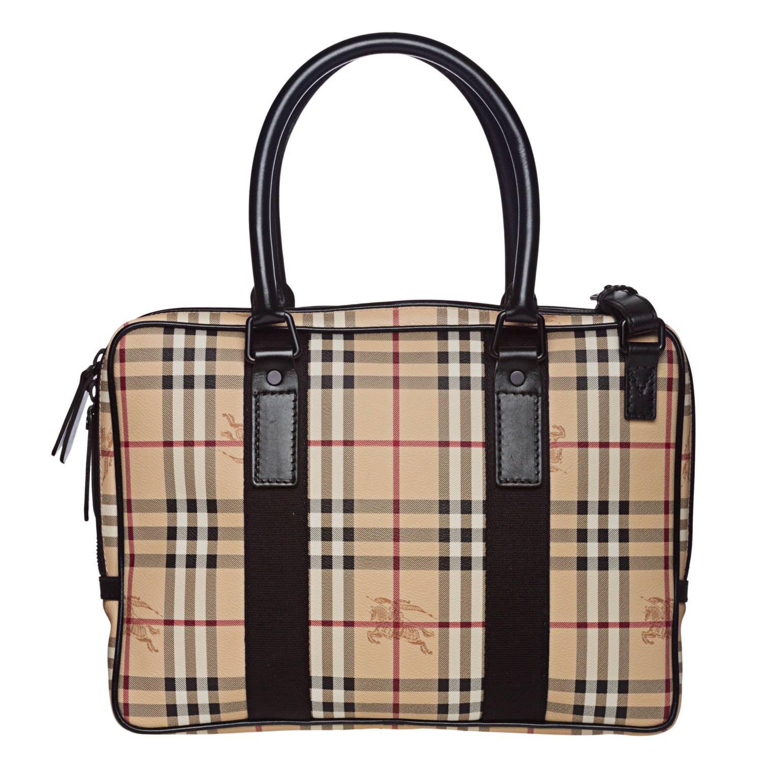 Burberry 3638071 Small Haymarket Check Briefcase  