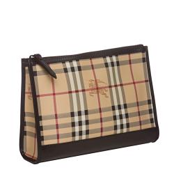 Burberry 3801745 Haymarket Check Cosmetic Case