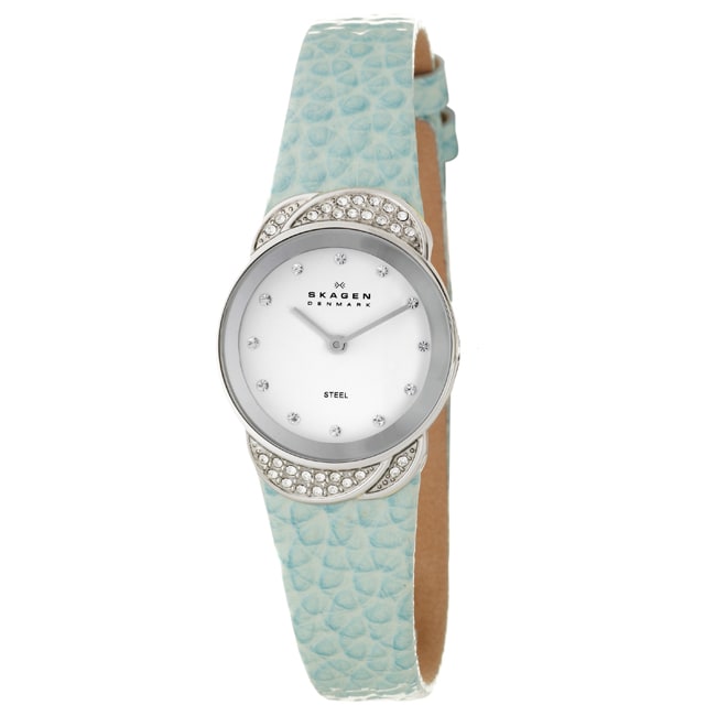 Skagen Women's 'Studio' Stainless Steel and Crystals Watch