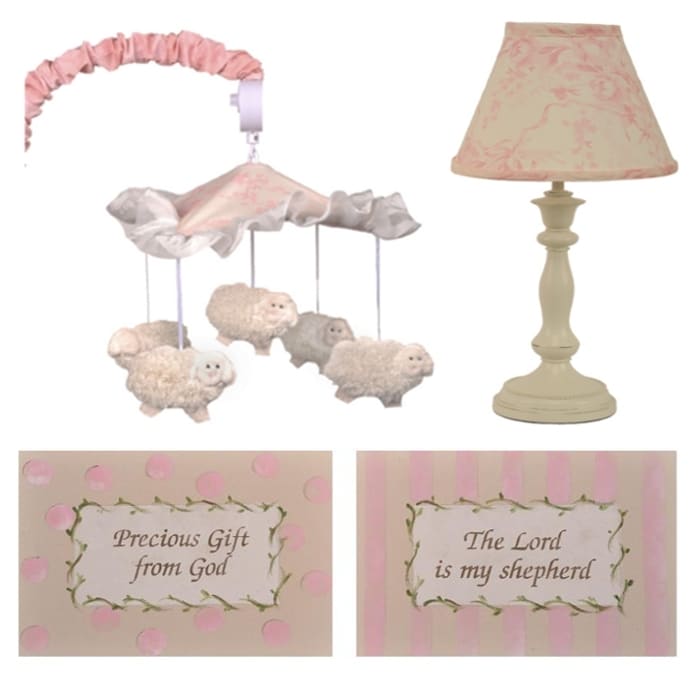 Cotton Tale Heaven Sent Girl Decor Kit