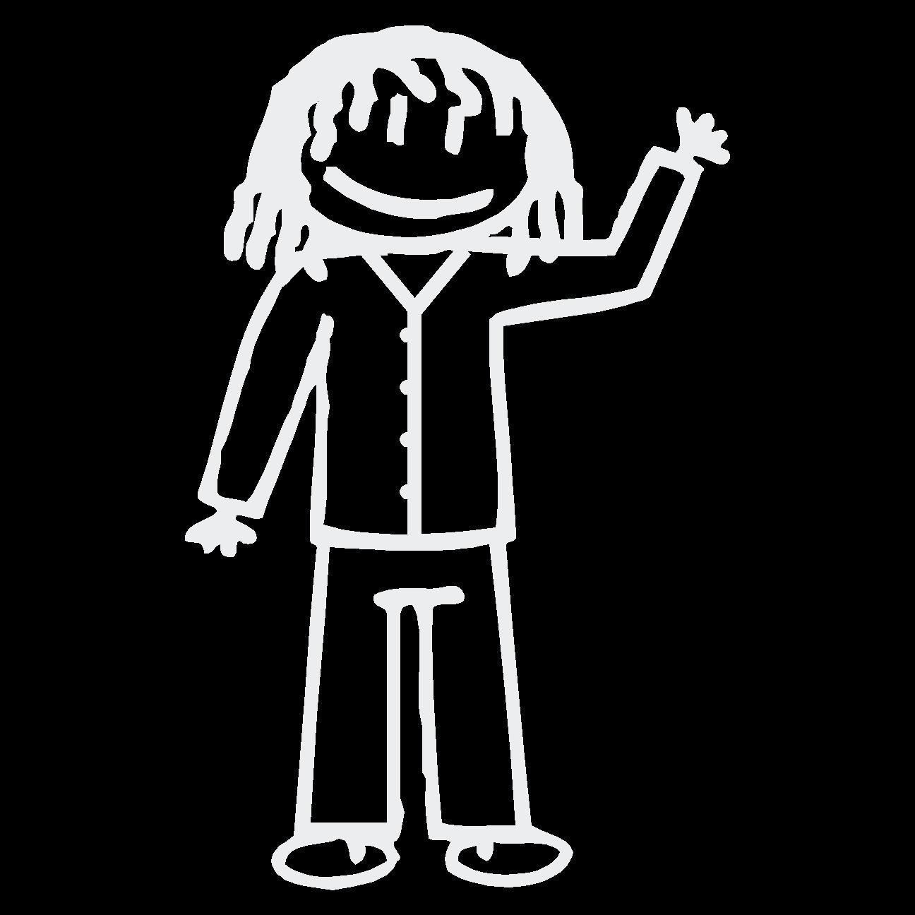 Vinyl Letter Decor Stick Girl 3 Stick Figure Car Decal