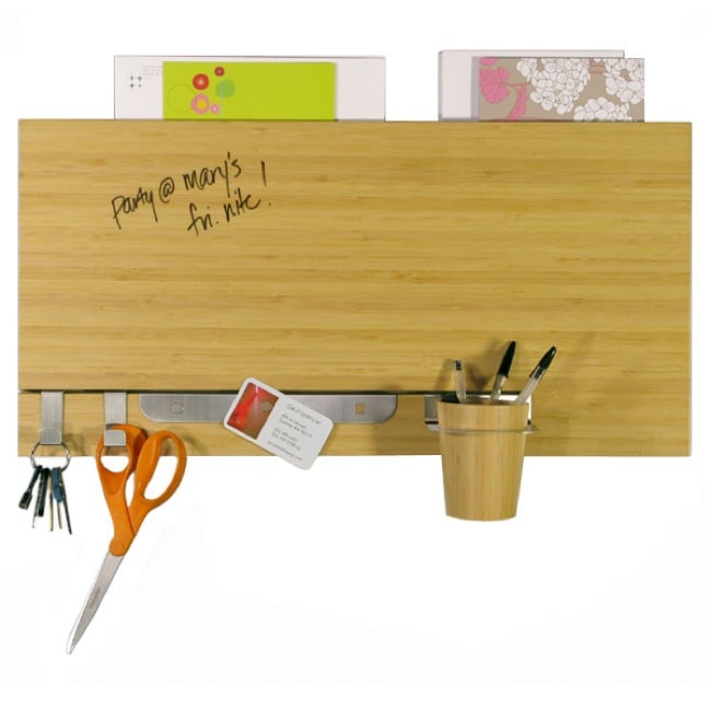 Bamboo Dry Erase Accented Wall Panel