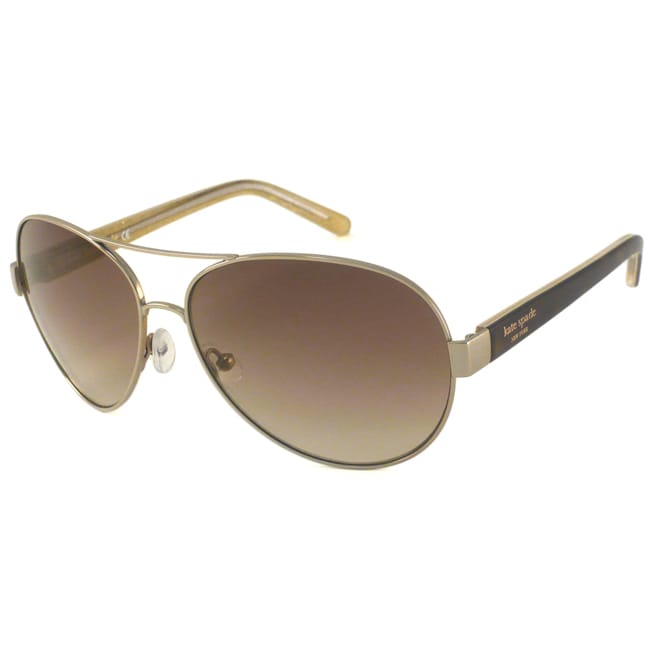 Kate Spade Alessia Women's Aviator Sunglasses - 14228414 - Overstock ...