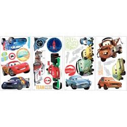 preview thumbnail 2 of 1, Disney Cars 2 Peel and Stick Wall Decals