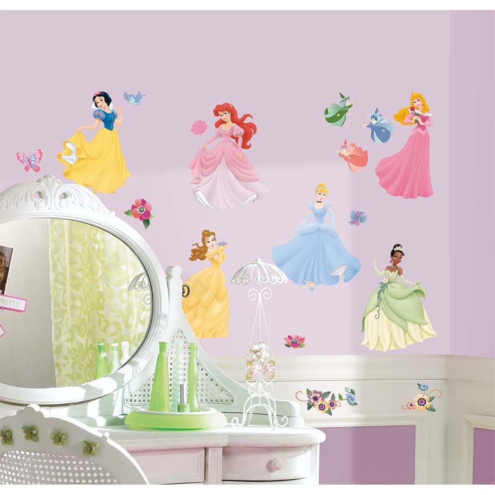 Disneys Princess Peel And Stick Wall Decals With Gems