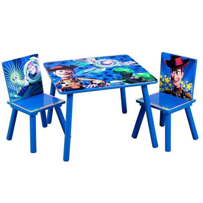 Disney Toy Story Square Table And Chairs Set