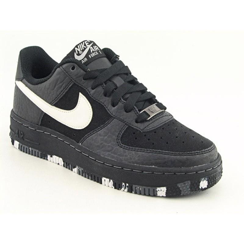 Nike Youth Kids Boyss Air Force1 (GS) Black Athletic 