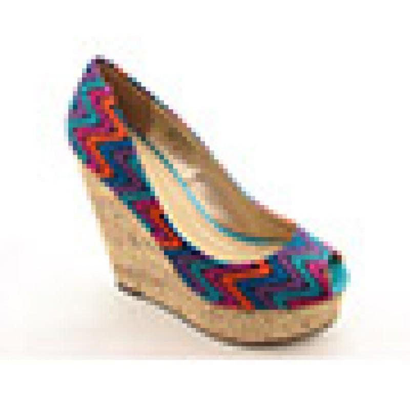 Diba Women's Car Laa Blue Heels Diba Wedges