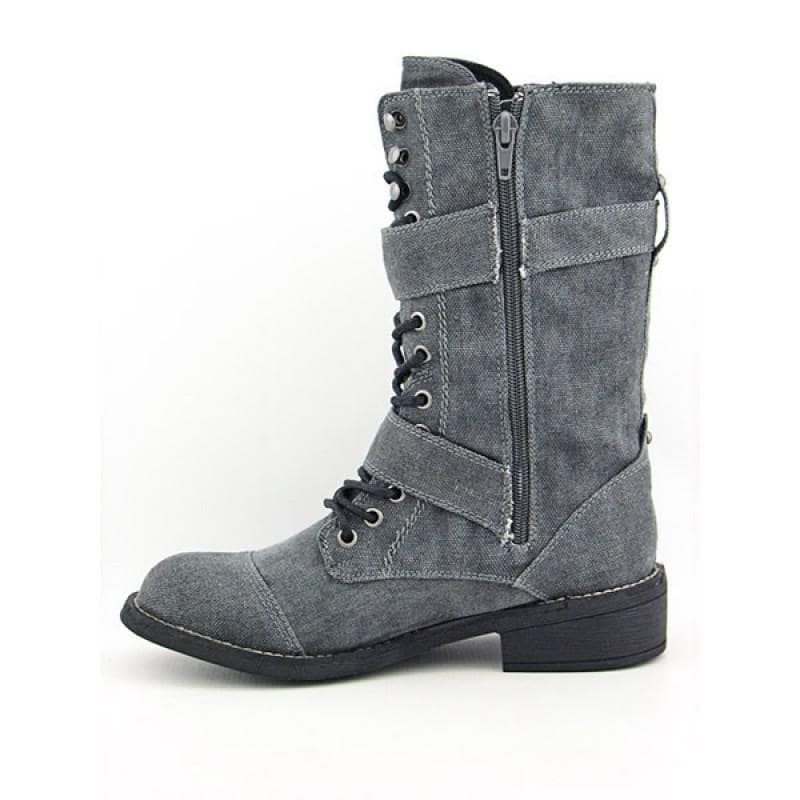 rocket dog grey booties