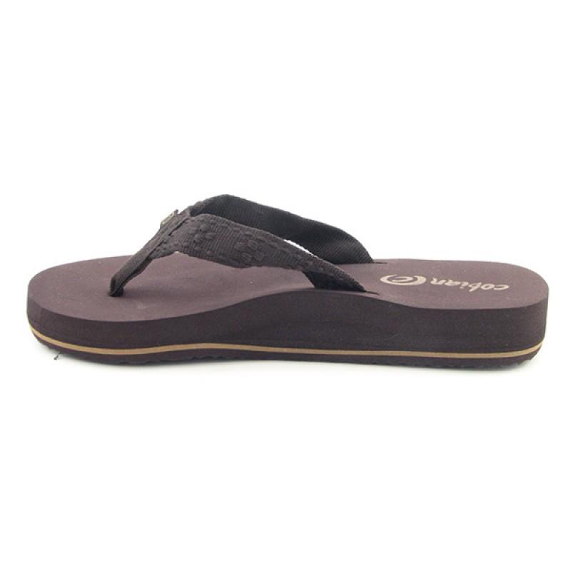 COBIAN Women's Bounce Brown Sandals & Flip Flops - 14241109 - Overstock ...