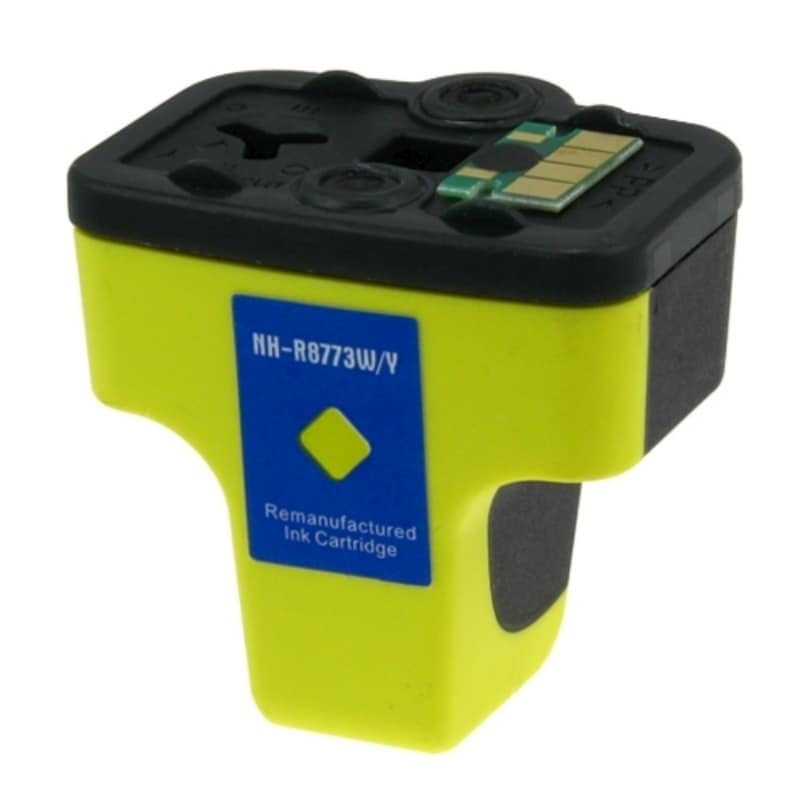 HP 02/ C8773WN Yellow Ink Cartridge (Remanufactured)