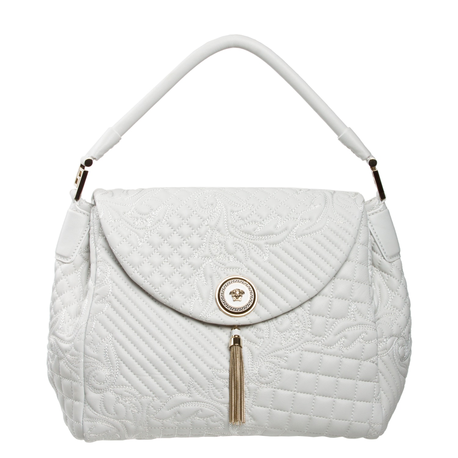 White Handbags Shoulder Bags, Tote Bags and Leather