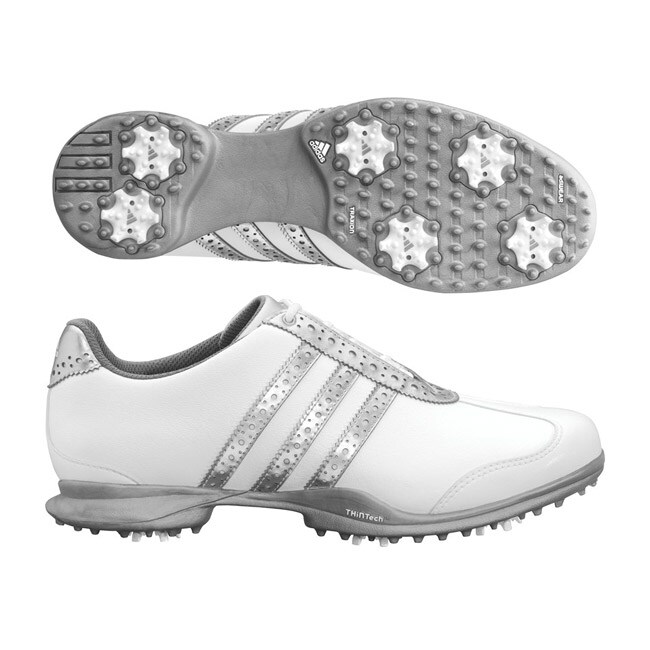 Adidas Women's Driver Val Sport White/ Silver Golf Shoes Free