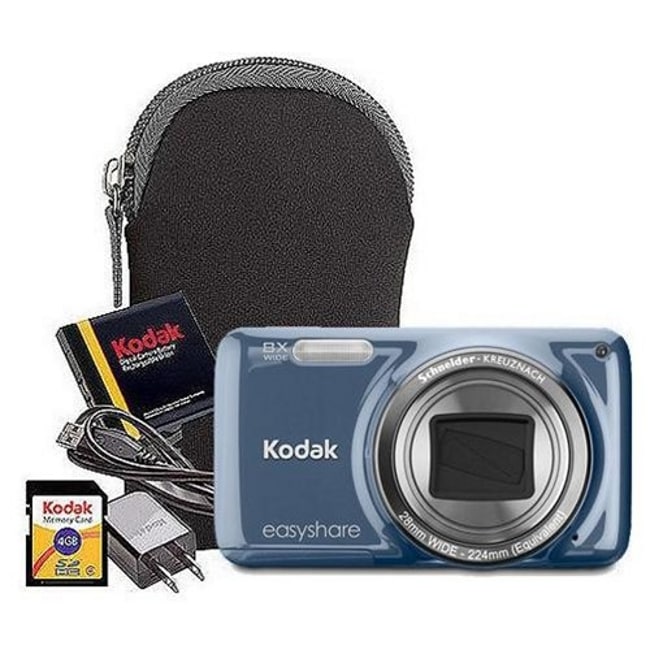 Kodak EasyShare M583 14MP Digital Camera with 4GB SD Card Bundle Free