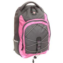 pink computer backpack