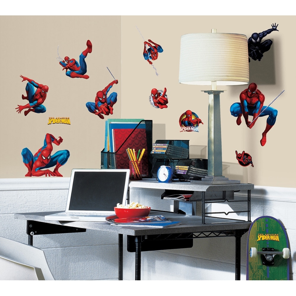 RoomMates Amazing Spiderman Peel and Stick Wall Decals  