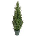 Potted 36-inch Faux Ceder Pine Tree