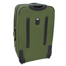 Kemyer Olive Green 4 piece Expandable Upright Luggage Set